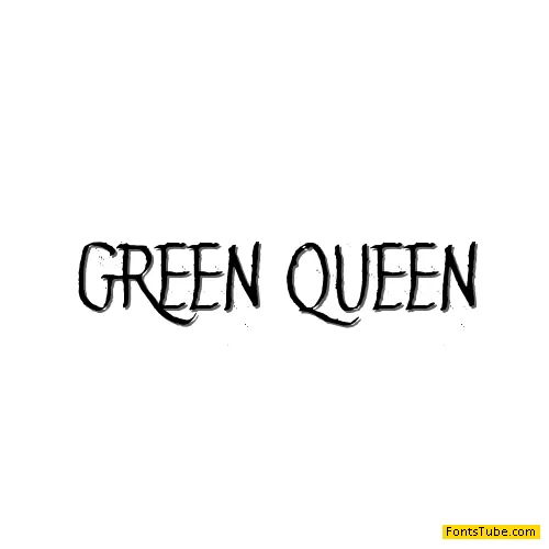 Green Queen Font