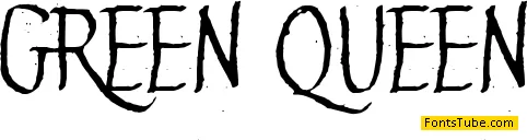 Green Queen Font