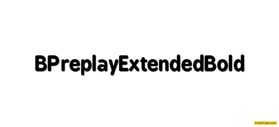 BPreplay Font Family