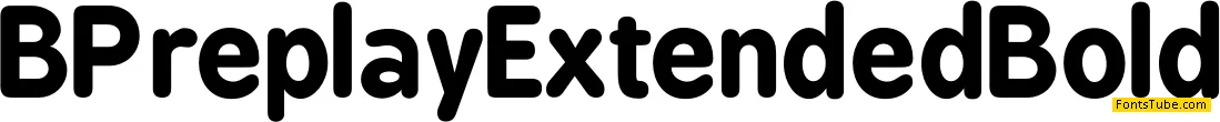 BPreplay Font Family