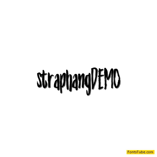 Straphang DEMO Font