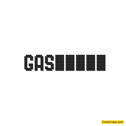 Gas Font