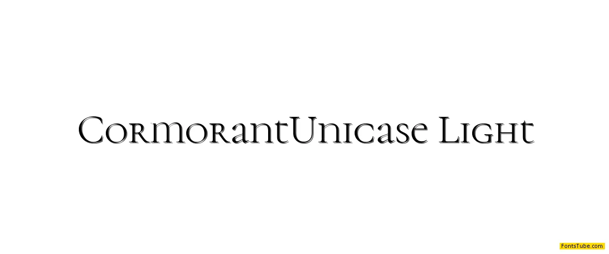 Cormorant Unicase