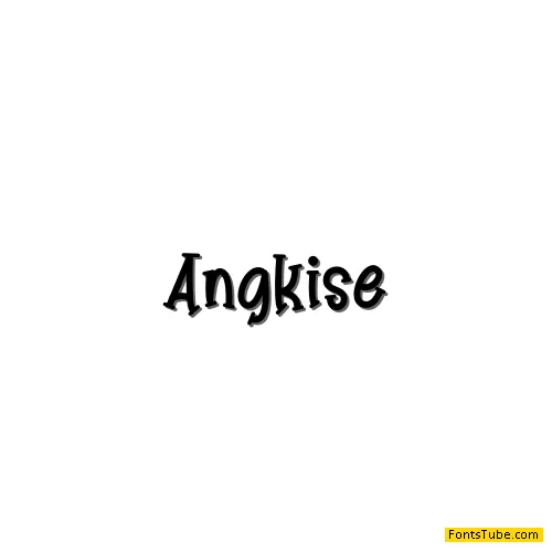 Angkise Font