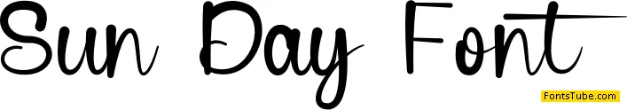 Sun Day Font