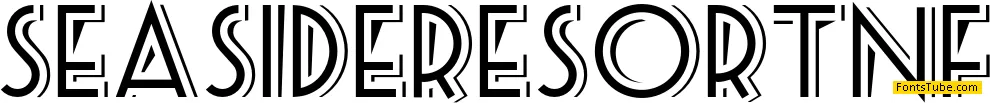 Seaside Resort NF Font