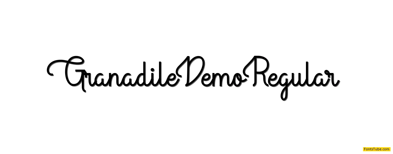 Granadile Demo Font