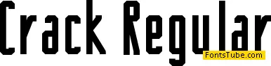 Crack Font