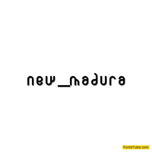 New Madura Font