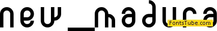 New Madura Font