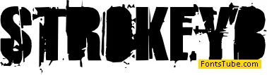 Strokey Bacon Font