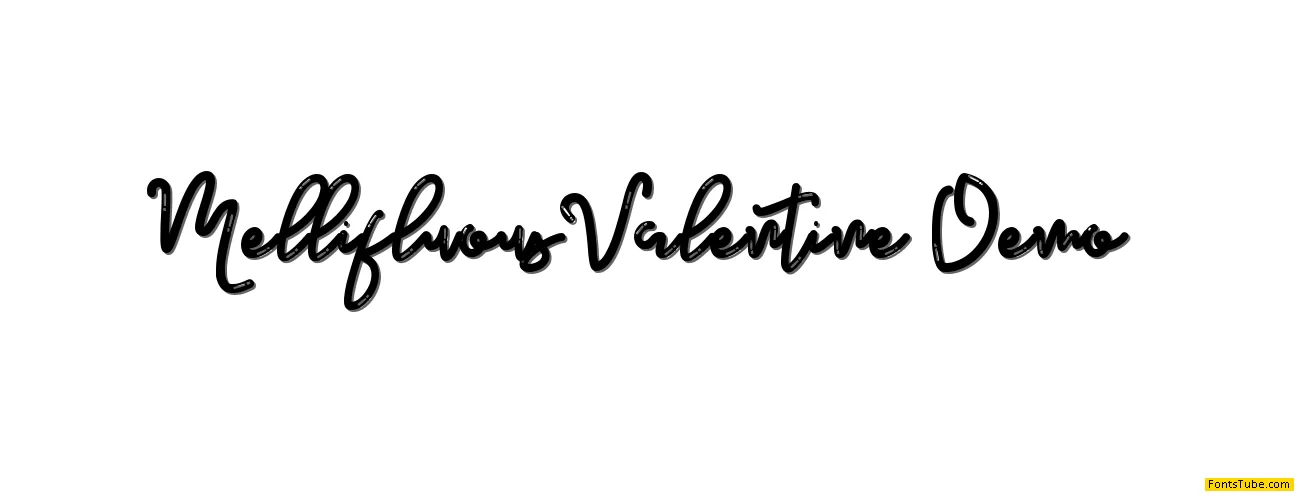 Mellifluous Valentine Font