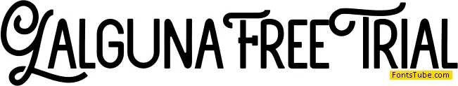 Galguna Free Trial Font