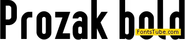 Prozak Font Family