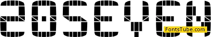 TWENTY-SEVEN Font