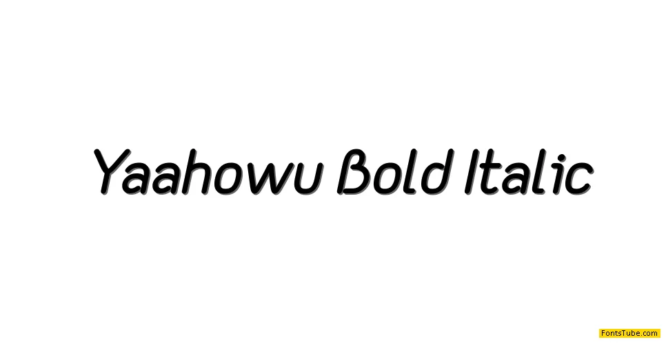 Yaahowu Font Family