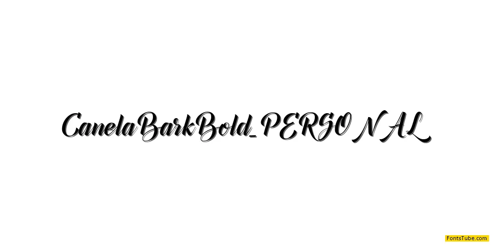 Canela Bark Font Family