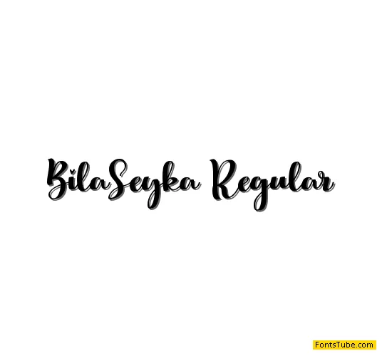 Bila Seyka Font