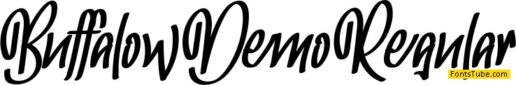 Buffalow Demo Font