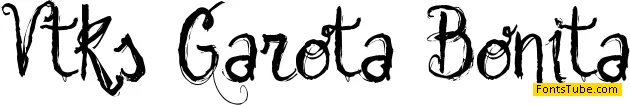 Vtks Garota Bonita Font