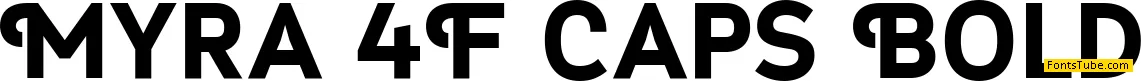 Myra 4F Caps Font Family