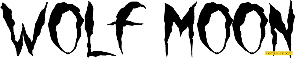 Wolf Moon Font