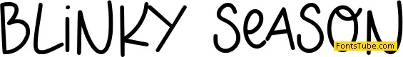 BLINKY SEASON Font