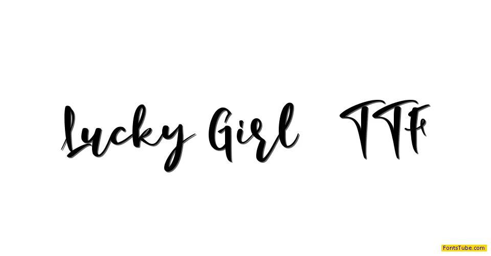 Lucky Girl Font Family