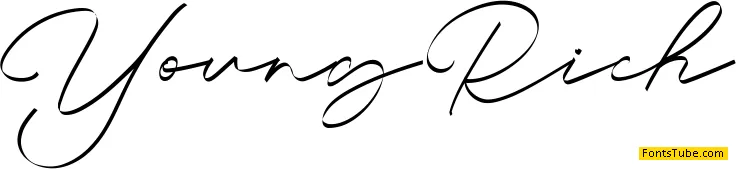 Young Rich Font