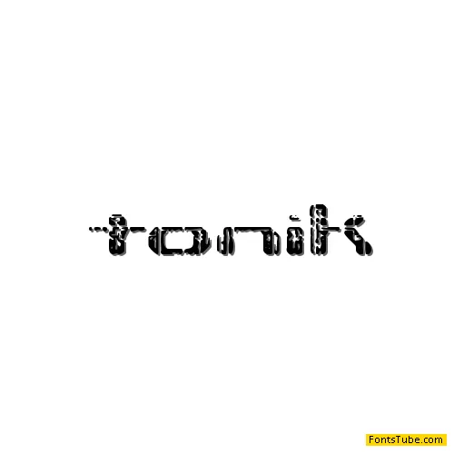 Tonik BRK Font