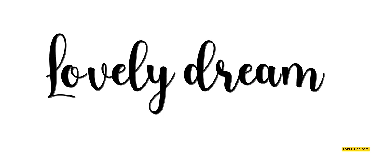 Lovely Dream