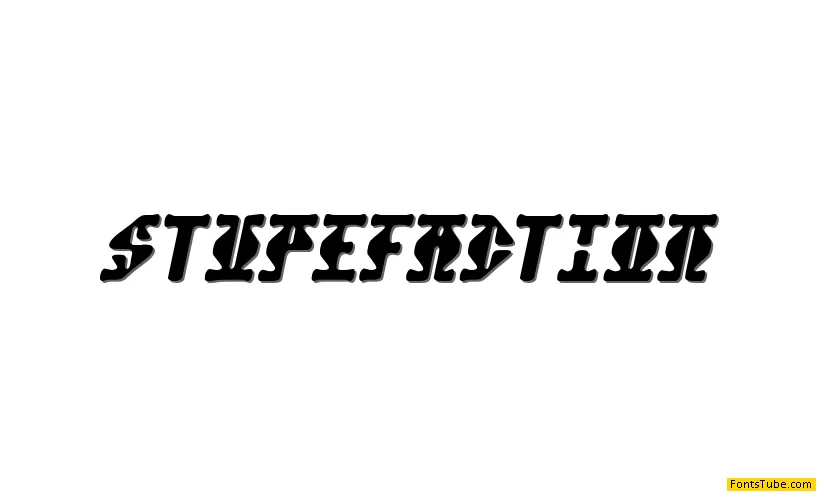 Stupefaction Font