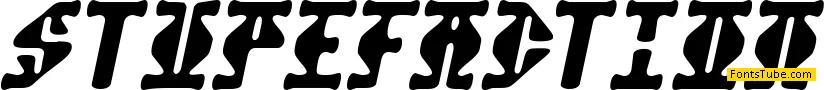 Stupefaction Font