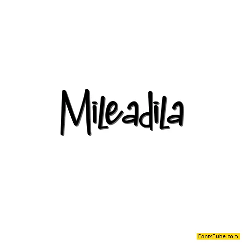 Mileadila Font