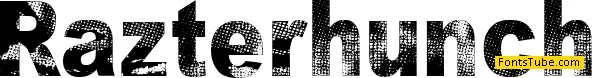 Razterhunch Font Family