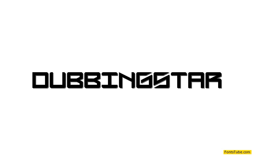 Dubbing Star Font