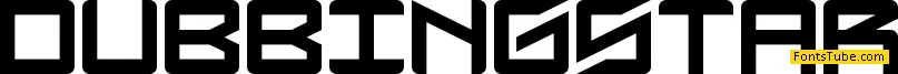 Dubbing Star Font