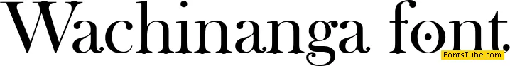 Wachinanga Font