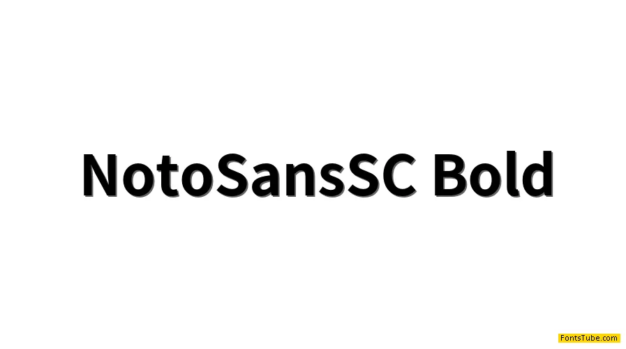 Noto Sans Simplified Chinese
