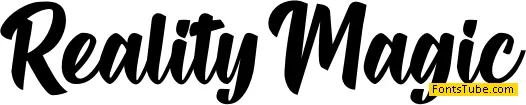 Reality Magic Font