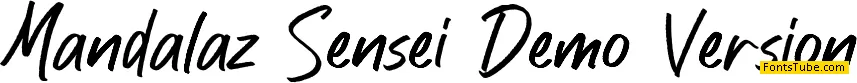 Mandalaz Sensei Demo Font Family