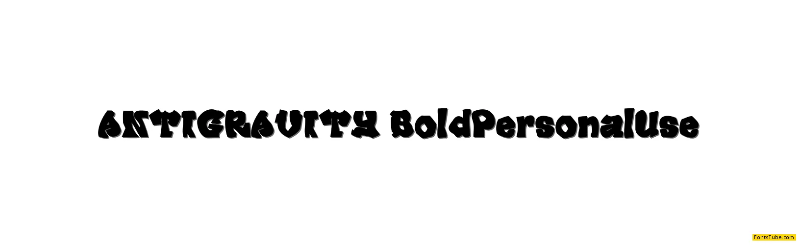 ANTI GRAVITY Font Family
