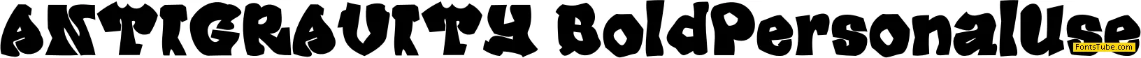 ANTI GRAVITY Font Family