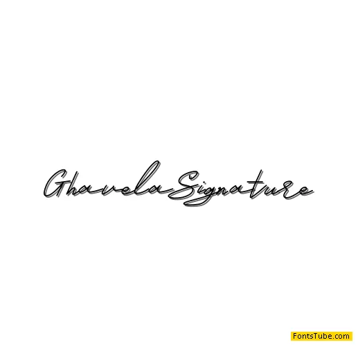 Ghavela Signature