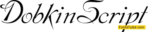 Dobkin Script Font