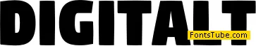 Digitalt Font