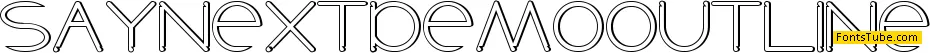 Say Next Demo Font Family
