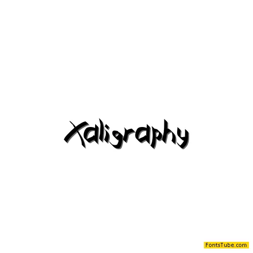 Xaligraphy Font Family