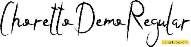 Choretto Demo Font