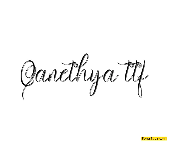 Qanethya Font